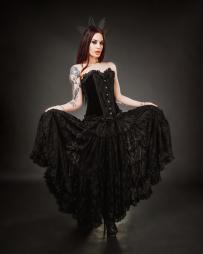 Rara skirt black lace  | Color :Black (0)